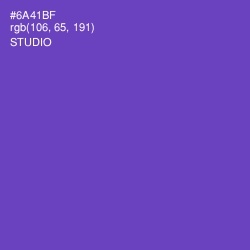 #6A41BF - Studio Color Image