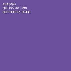 #6A509B - Butterfly Bush Color Image