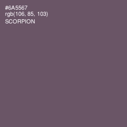 #6A5567 - Scorpion Color Image