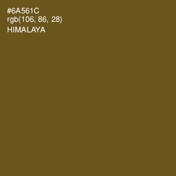 #6A561C - Himalaya Color Image