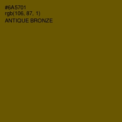 #6A5701 - Antique Bronze Color Image