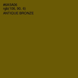 #6A5A06 - Antique Bronze Color Image