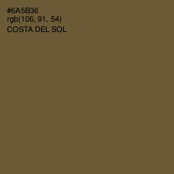 #6A5B36 - Costa Del Sol Color Image