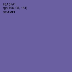 #6A5FA1 - Scampi Color Image