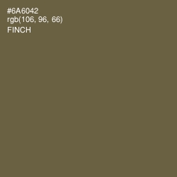 #6A6042 - Finch Color Image