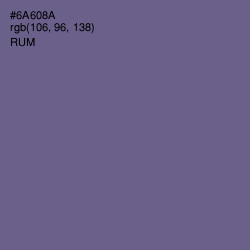 #6A608A - Rum Color Image