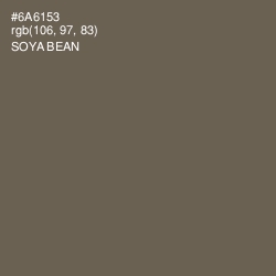#6A6153 - Soya Bean Color Image