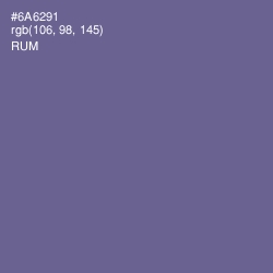 #6A6291 - Rum Color Image