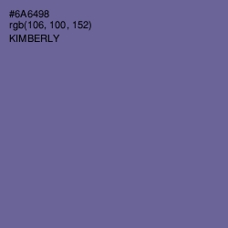 #6A6498 - Kimberly Color Image