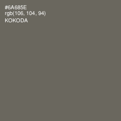 #6A685E - Kokoda Color Image