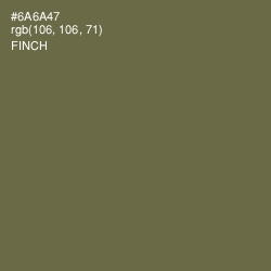 #6A6A47 - Finch Color Image