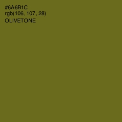 #6A6B1C - Olivetone Color Image