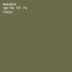 #6A6B4A - Finch Color Image