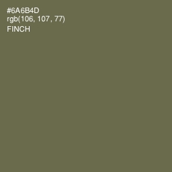 #6A6B4D - Finch Color Image