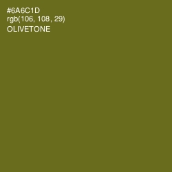 #6A6C1D - Olivetone Color Image