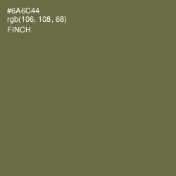 #6A6C44 - Finch Color Image