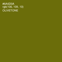 #6A6D0A - Olivetone Color Image