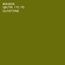 #6A6E0A - Olivetone Color Image