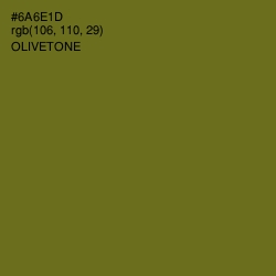 #6A6E1D - Olivetone Color Image