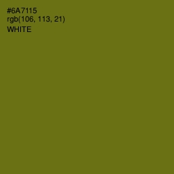 #6A7115 - Olivetone Color Image