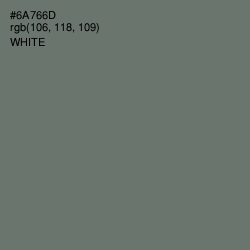 #6A766D - Dove Gray Color Image