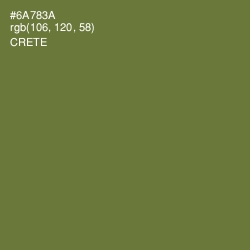 #6A783A - Crete Color Image