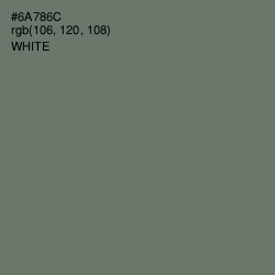 #6A786C - Dove Gray Color Image