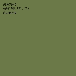 #6A7947 - Go Ben Color Image