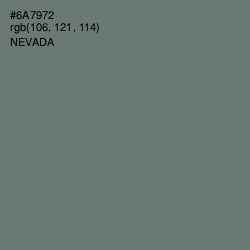 #6A7972 - Nevada Color Image