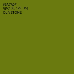 #6A7A0F - Olivetone Color Image