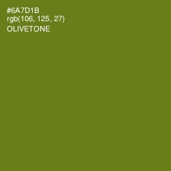 #6A7D1B - Olivetone Color Image