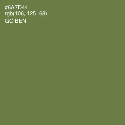 #6A7D44 - Go Ben Color Image