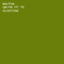 #6A7F0A - Olivetone Color Image