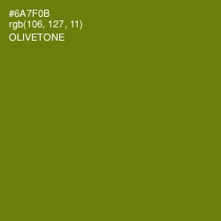 #6A7F0B - Olivetone Color Image