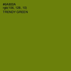 #6A800A - Trendy Green Color Image