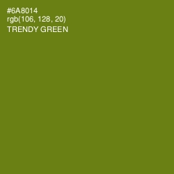#6A8014 - Trendy Green Color Image