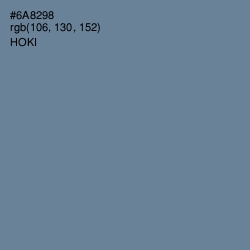 #6A8298 - Hoki Color Image