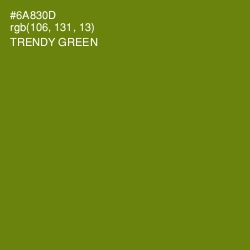 #6A830D - Trendy Green Color Image