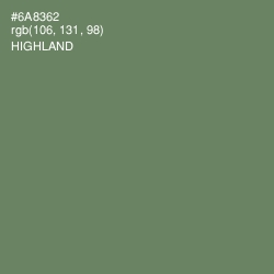 #6A8362 - Highland Color Image