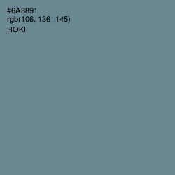 #6A8891 - Hoki Color Image