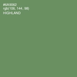 #6A9062 - Highland Color Image