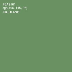 #6A9161 - Highland Color Image