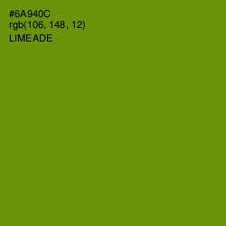 #6A940C - Limeade Color Image