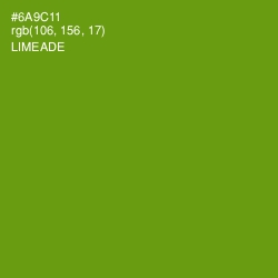 #6A9C11 - Limeade Color Image