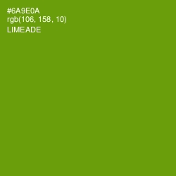 #6A9E0A - Limeade Color Image