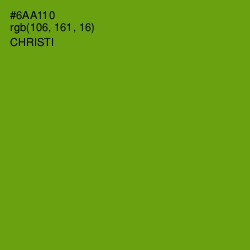 #6AA110 - Christi Color Image