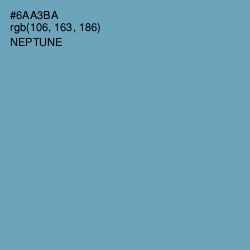 #6AA3BA - Neptune Color Image