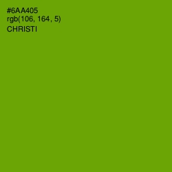 #6AA405 - Christi Color Image