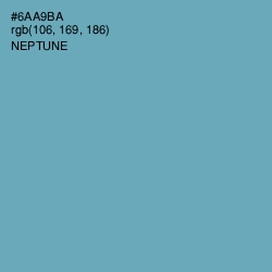 #6AA9BA - Neptune Color Image
