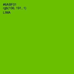 #6ABF01 - Lima Color Image